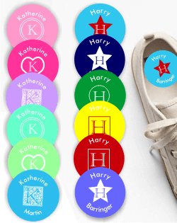 Monogram Shoe Labels